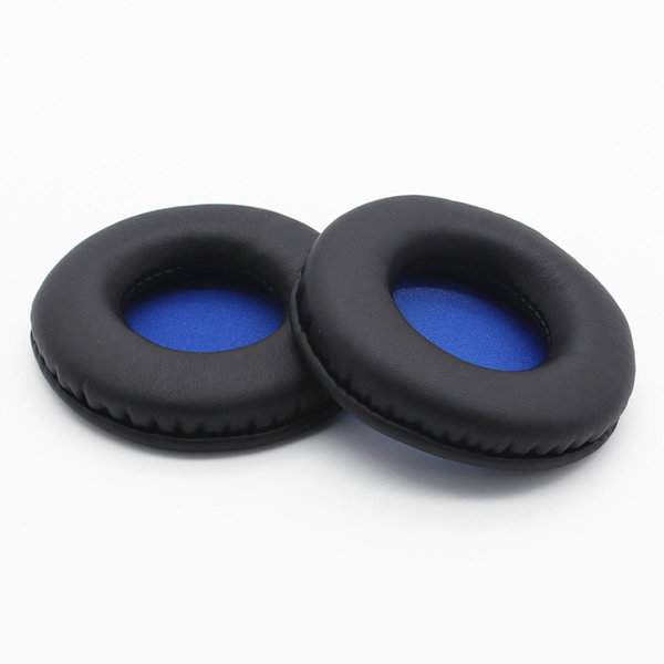 Passer til Skull Hesh 2.0 Øretelefon Sleeves Hesh 1.0 Skum Cover Læder Ørekopper Bomulds Pude Ørekopper Black and Blue