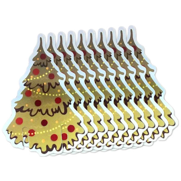 10/18 st Jul Koppkort Juldekorationer Tomtehatt Vinglasdekor God Jul Prydnad För Nyårsfesttillbehör 10pcs C