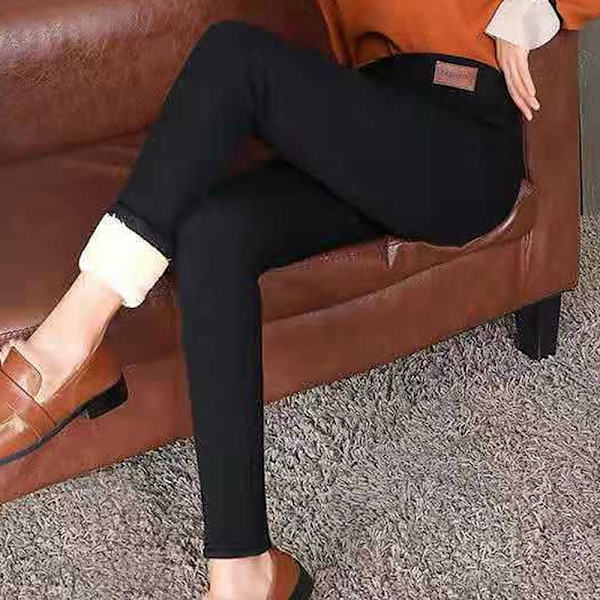 2023 Talven Lämpimät Seksikkäät Leggingsit Naisille Superpaksu Joustava Lampaantalja Kashmir Leggingsit Tiukat Fitness Naisten Housut Leggingsit Color 4 4XL(Size Fits 2XL)