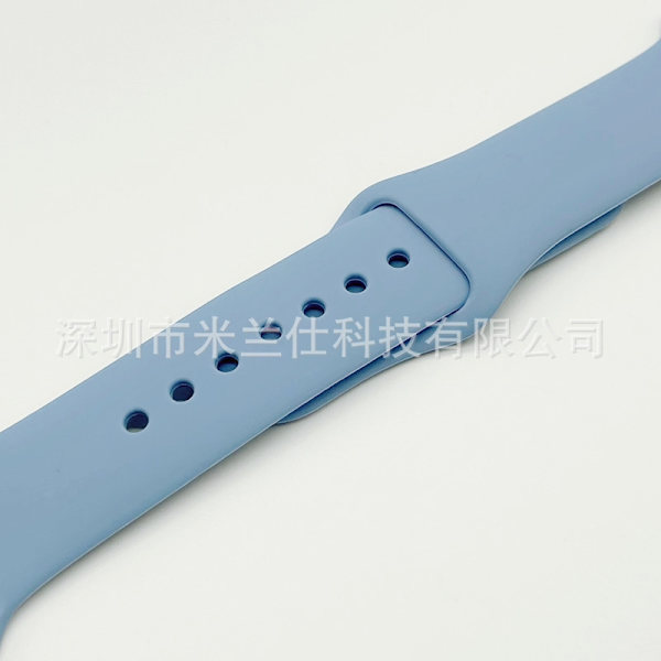 Klockarmband för Apple Watch iWatch 38/40/41/42mm-S10 utökad storlek ML kod 33 blå