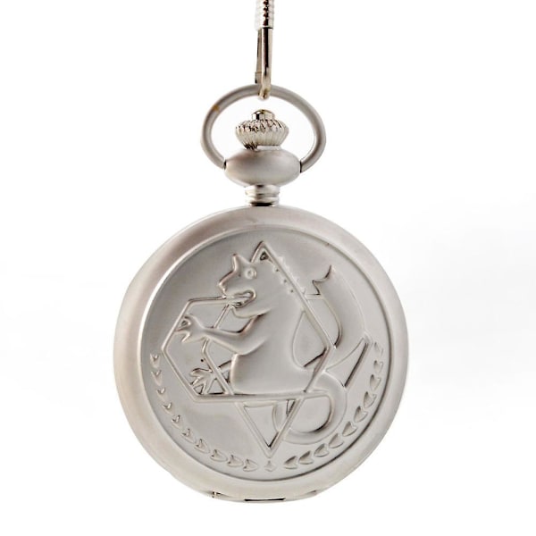 Fullmetal Alchemist Fickur i Pistol-färg med Kedja, Ask, Halsband, Hänge, Anime Merchandise Default Title