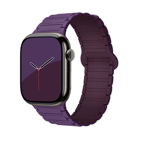Urrem til Apple Watch iWatch 38/40/41/10 generation 42MM universal blomme med bær lilla