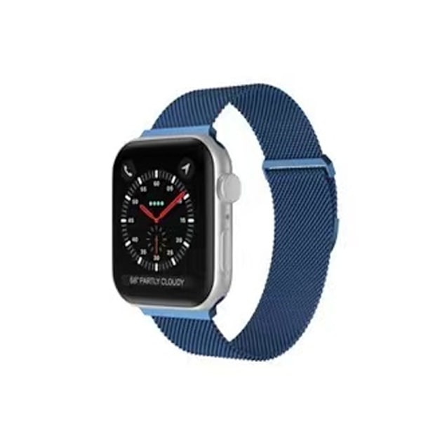 Klockarmband för Apple Watch iWatch 38/40/41/10:e generationen 42mm universal blå