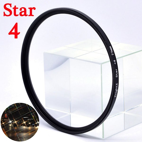 KnightX Linser Kamera CPL Polarisationsfilter stjerne ND Micro Til Mobiltelefon 52mm 52mm Star 4X
