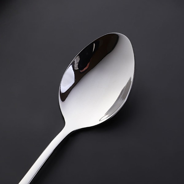 Bordbestikk i rustfritt stål skje kjøkken hotell skje husholdnings spiseskje suppeskje kaffeskje No. 2 spoon