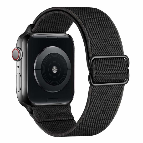 Nylonstropp for Apple Watch-reim 44 mm 40 mm 41 mm 45 mm Justerbar elastisk solo loop-beltearmbånd Apple Watch Series 7 6 se 5 4 3 Bohemia color 42mm - 44mm - 45mm