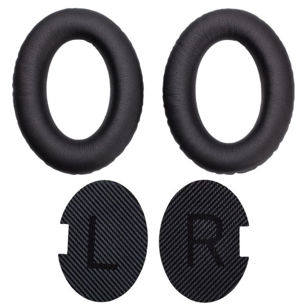 Tillämplig Doctor QC35 QC15 QC25 hörselkåpor Läderkåpor AE2 hörlursfodral II Headset Cover QC25 black black LR