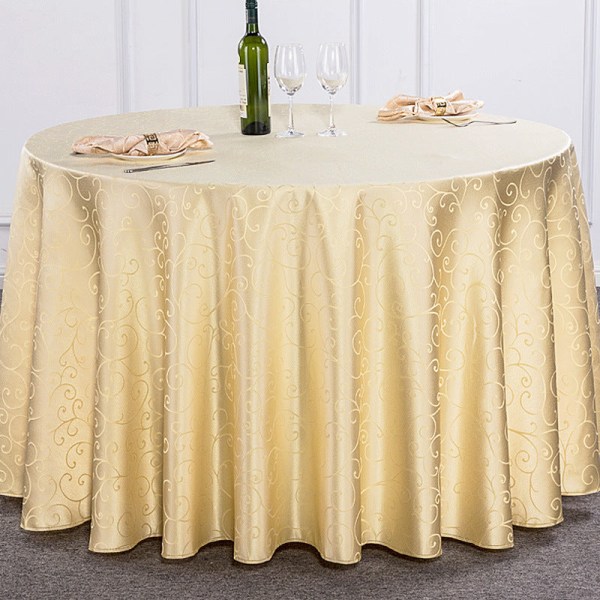 Hotell Bryllup Duk Restaurant Spisestue Rundt Bord Heklet Duk Rund Morning Glory Duk Red flower Round 1.6 m
