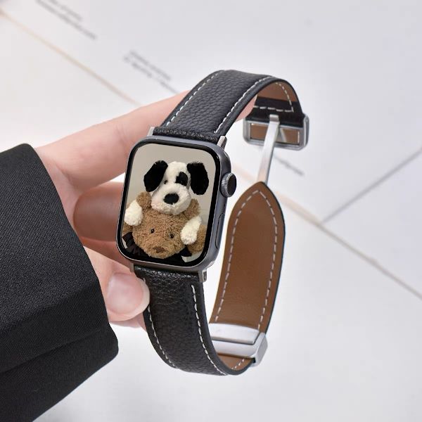 Klockarmband för Apple Watch iWatch 38/40/41mm Svart