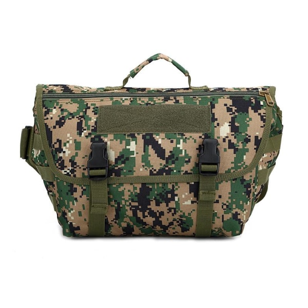 Tålig Nylon Sport Utomhus Messenger-väska Forest