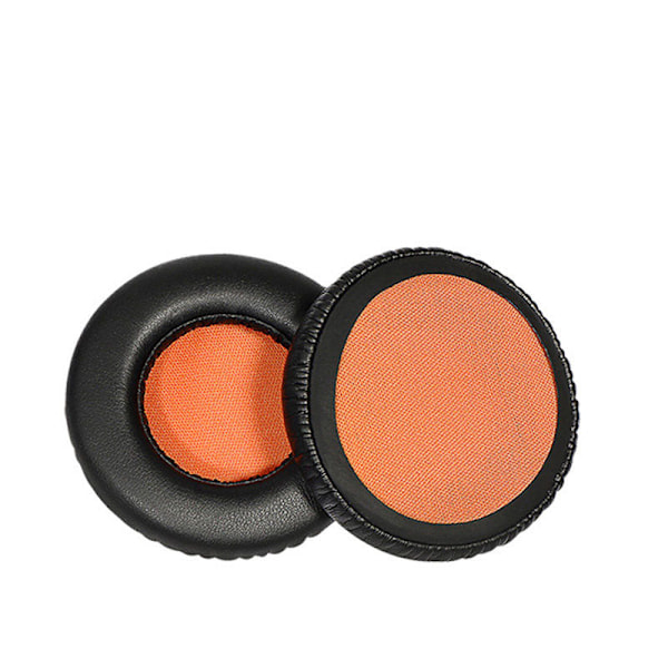 Sopii Jabra Jetta Move -kuulokkeiden korvasuojuksiin, langattomiin tanssikuulokkeiden suojuksiin, korvatyynyihin, korvakupuihin, vaahtomuovisuojuksiin Black orange net [