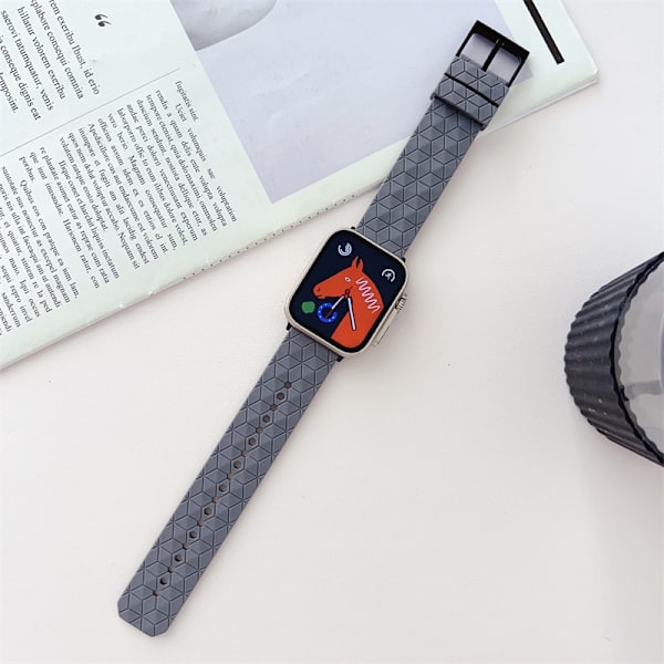 Klockarmband för Apple Watch iWatch S10 42MM Grå
