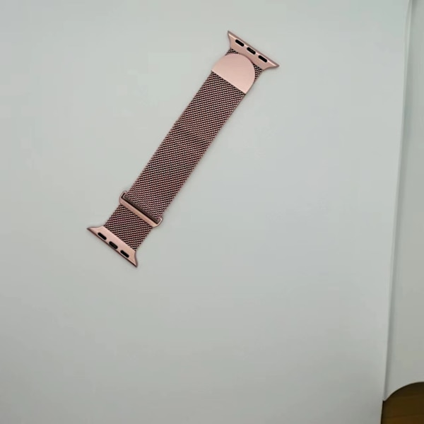 Klockarmband för Apple Watch iWatch 42/44/45 Rosrosa