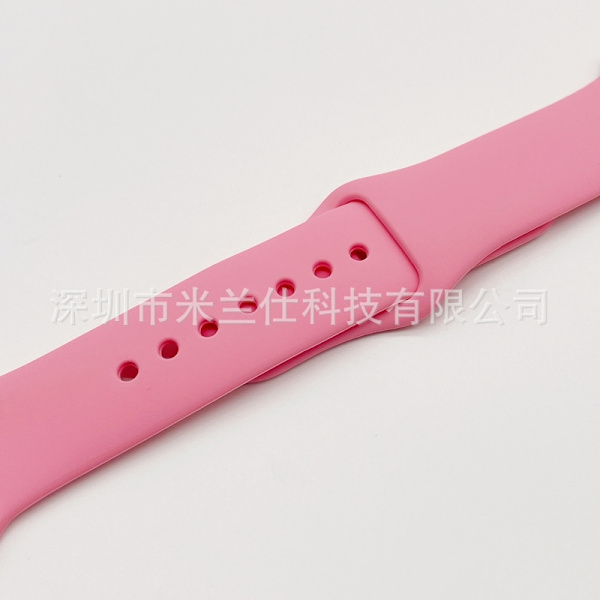 Klockarmband för Apple Watch iWatch 38/40/41/42mm-S10 standardstorlek SM kod 36 tjej rosa