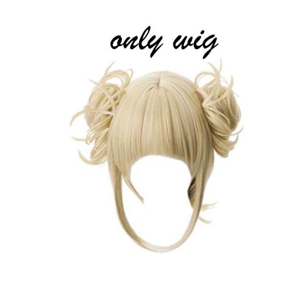 Anime My Hero Academia Cosplay Kostyme Boku No Hero Academia Himiko Toga JK Uniform Genser Parykk Halloween Kostymer for Kvinner style3 One Size