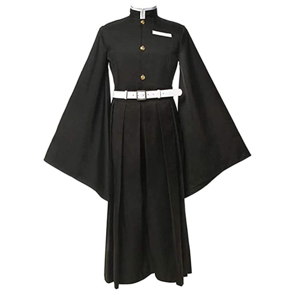 Demon Slayer Kimetsu No Yaiba Cosplay Kostymer Tokitou Muichirou Svart Kjol Vuxen Barn Halloween Kostym Peruk Dräkt style1 L