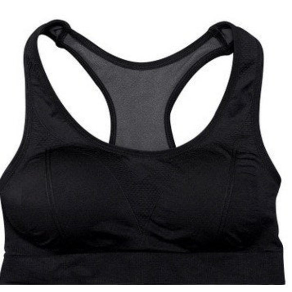 Joogaliivit Seksikkäät Saumattomat Joogapaidat Urheiluliivit Urheiluun Nukkumiseen Fitness-vaatteet black M