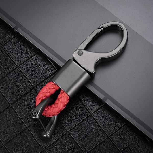 Silikone Kulfiber Bilnøgle Cover Etui Til Golf Bora Jetta POLO Passat B5 B6 Skoda Octavia A5 Fabia SEAT Ibiza Carbon  Red