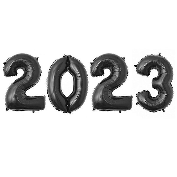 Ballongsiffror 2023 - 2023 Ballonger | Gott Nytt År Dekorationer 2023 | Seniordekorationer 2023 style3016 style3016