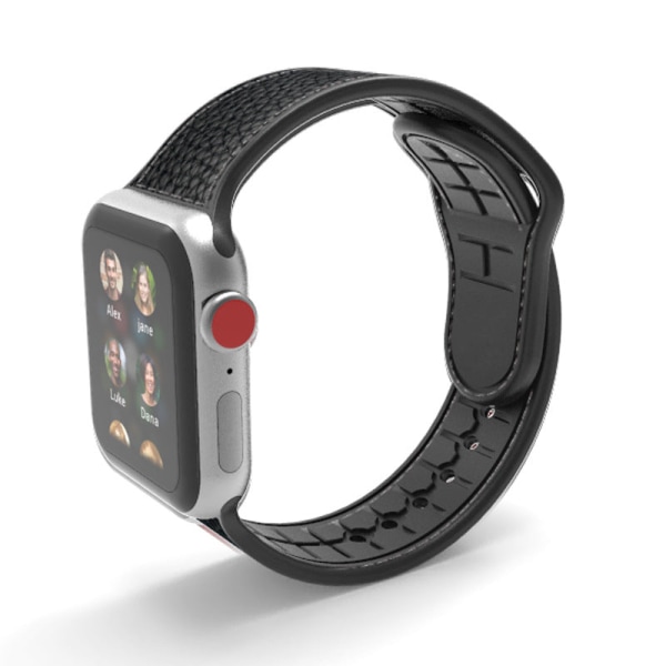 Läderarmband för Apple Watch och Apple Watch Single Red 38/40mm
