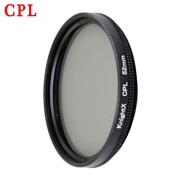 KnightX Kamerafilter 52MM neutral densitet ND stjerne 4X 6X linje Special Effects makroobjektiv til smartphone mobiltelefon mobil android 52mm Star 4X