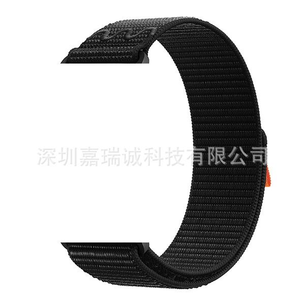 Klockarmband för Apple Watch iWatch 38/40/41/10 generation 42MM universal djup svart