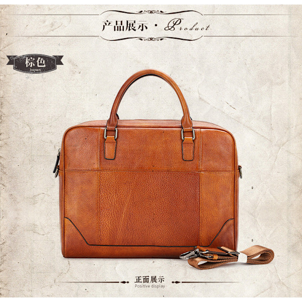 Swagger Bag Nylon Ryggsäck för Resor eller Affärer för Män Brown