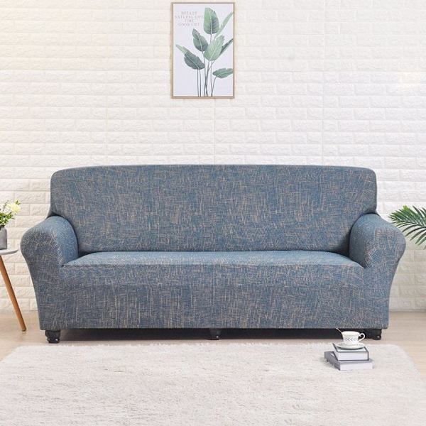 Geometriskt Elastiskt Sofföverdrag för Vardagsrum Modernt Sektionshörnsoffa Överdrag Soffskydd Stolsöverdrag 1/2/3/4 Sits 1 1-seater 90-140cm