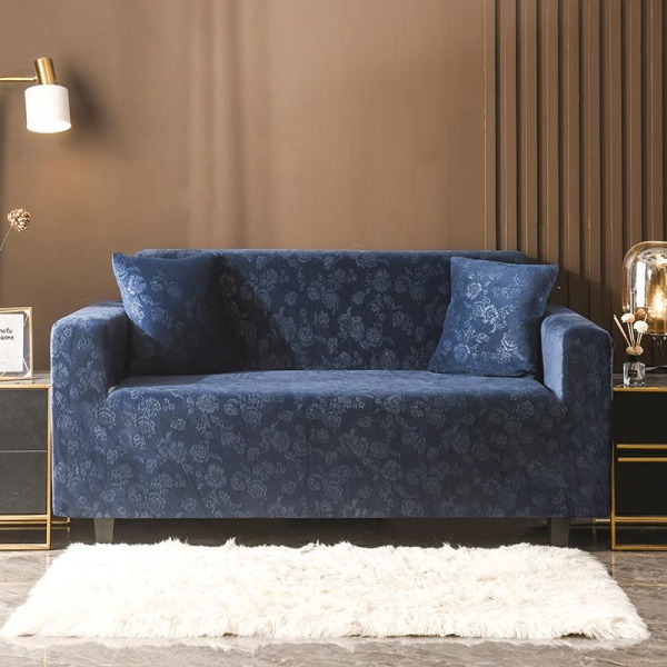 Kristall Sammet Elastisk Sofföverdrag Utdragbar Sofföverdrag Soffskydd Sektionsindelad Enfärgad Enkel/Två/Tre/Fyra Sitser L-Form Behöver Köpa 2st Livid 190-230cm