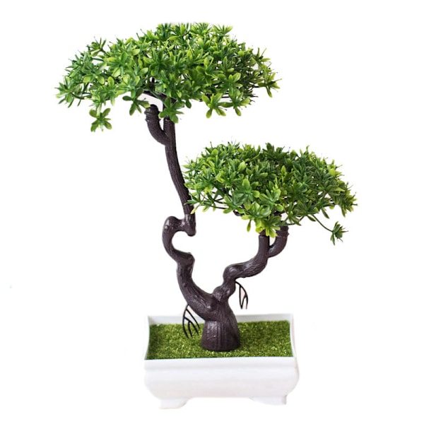 Kunstige planter Bonsai Lille træ Simulation Potteplanter Falske blomster Bord Pottepynt Boligindretning Hotel Haveindretning 35