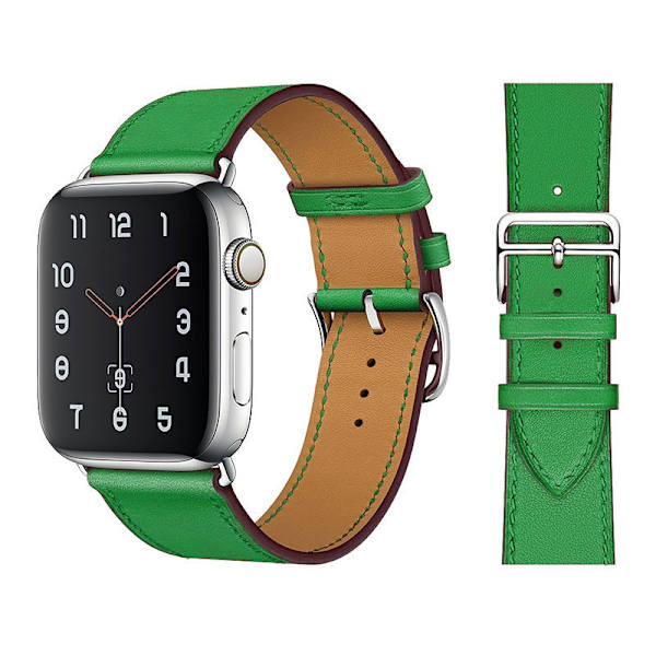 Kellon ranneke Apple Watch iWatch S10 42MM vihreä