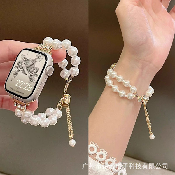 Klockarmband för Apple Watch iWatch 38/40/41mm Guld