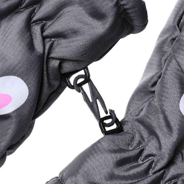 For barn i alderen 0 til 5 år Tegneserie Kanin Sport Tykke Varme Votter Vanntett Søt Vinter Utendørs Ski Hanske Sklisikker B-3-7years old4 One Size