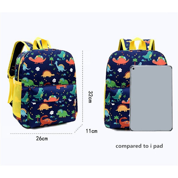 Børnehavetaske til 3-5 årige drenge dinosaur zaino scuola elementare per new bimbo girl children backpack sac enfant 04