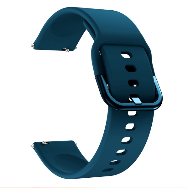 22 mm mjukt silikonband för Fitbit Versa watch Armband Armband för Fitbit Versa klockbandsband Midnight blue 22.5mm