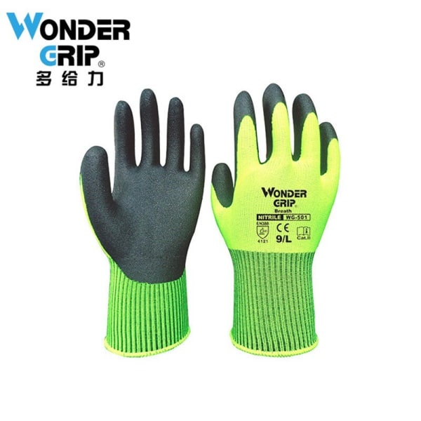 Have Nitrilhandsker Latex Rengøring Madhandsker Universal Husholdnings Have Rengøringshandsker Gummihandsker til Hjemmerengøring WG-500G-pink S