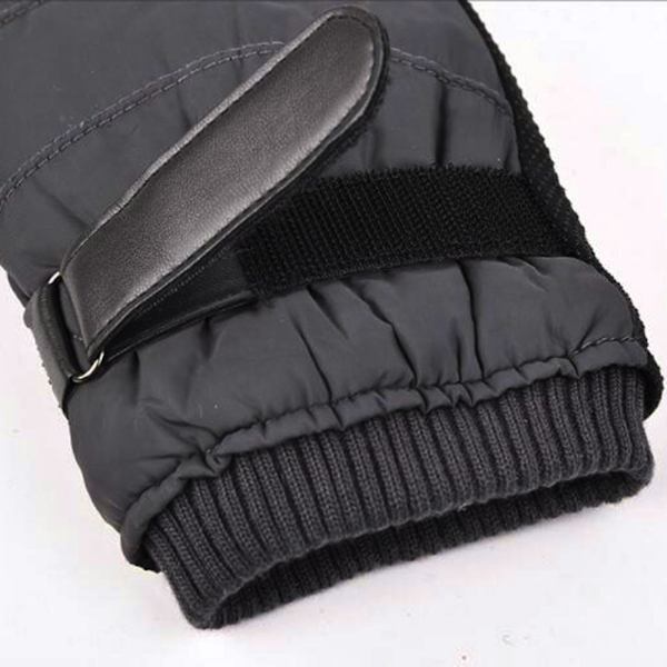 Justerbara Bomulls Handskar för Män och Kvinnor Vinter Utomhus Vindtäta Handskar för Alla Skidåkning Ridning Håller Värmen Klättring Utomhus Unisex Vantar 1 Free Size