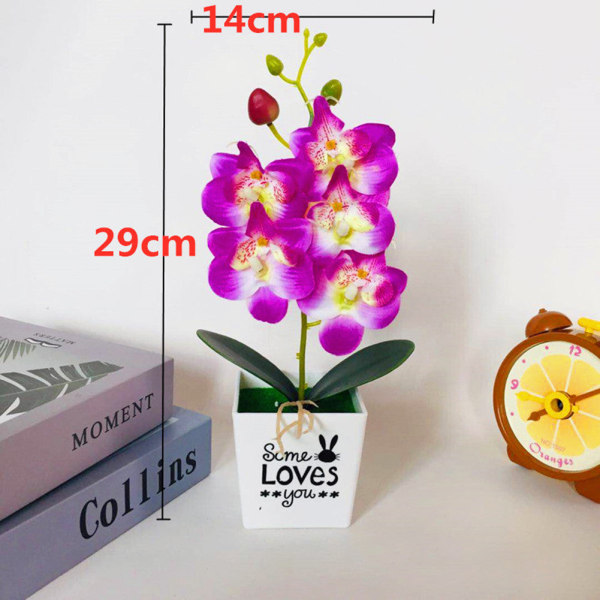 18CM Konstgjorda Frukter Citron Simulerad Bonsai Heminredning Krukväxt Vardagsrum Ornament Falskt Träd konstgjorda växter Red United States