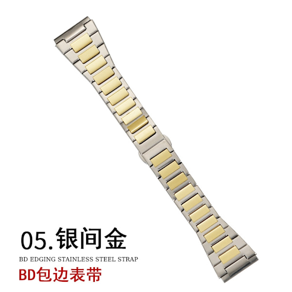 Klockarmband för Apple Watch iWatch för 38/40/41mm silver guld