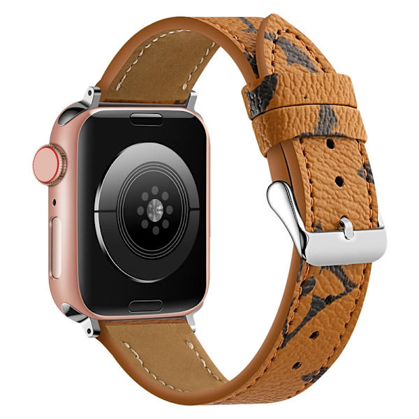 Kellon ranneke Apple Watch iWatch kelloon Keltainen kukka 42/44/45