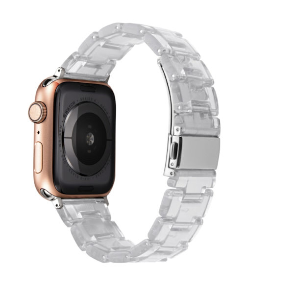 Kellon ranneke Apple Watch iWatchille S10-46mm 42/44/45/49mm läpinäkyvä