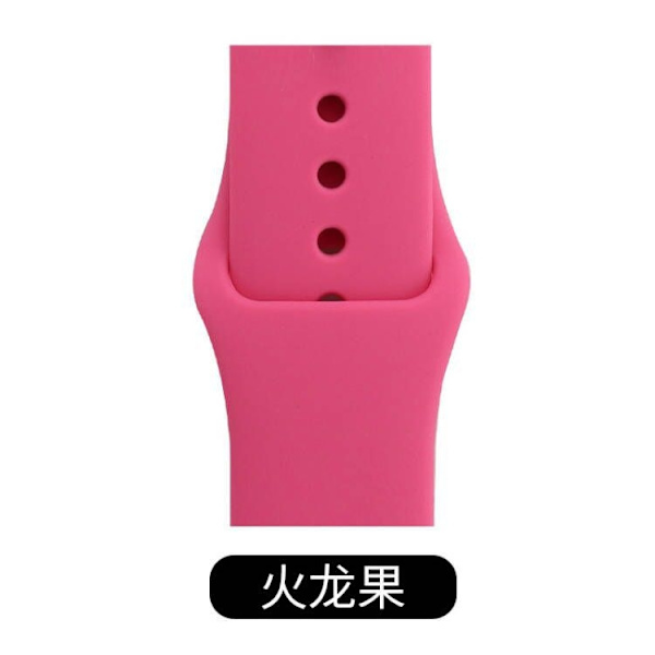 Klockarmband för Apple Watch iWatch 38/40/41/42 S10 SM Standard Dragon Fruit
