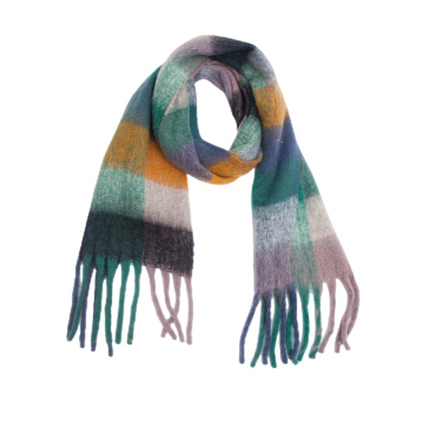 2023 Syksyn ja talven uusi pyöreä lanka paksuuntunut huivi, jäljitelmä mohair paksu parta Qicaigei -huivi scarfgirl1153SF 230x35cm