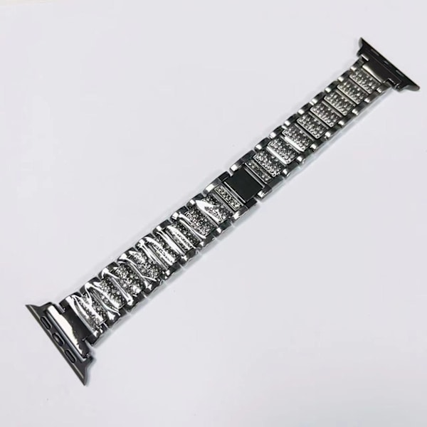 Klockarmband för Apple Watch iWatch för S10-42mm 38/40/41mm Svart