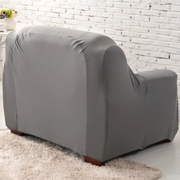 Yhden istuttavan sohvan päällinen olohuoneeseen, joustava materiaali, suoja lemmikeiltä ja lapsilta, täysin peittävät joustavat päälliset sohvalle colour20 1-seater 90-140cm