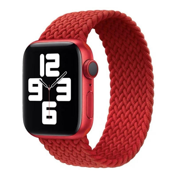 Klockarmband för Apple Watch iWatch 38/40/41mm XS 128mm Röd