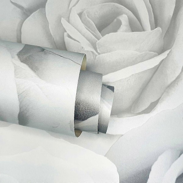 Melany Rose Tapet Grå Grey