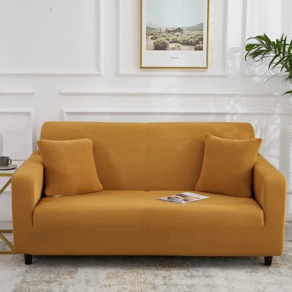 Sofa Betræk Stræk Elastisk Overtræk Sofa Sektions Vintage Til Stue Sofabetræk Enkelt/To/Tre/Fire Sæder Blue- 3-seater 190-230cm