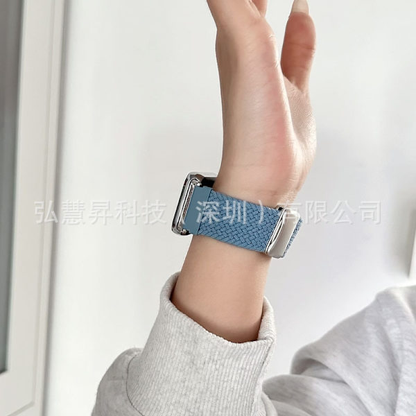 Klockarmband för Apple Watch iWatch för 38/40/41mm integrerad rockblå