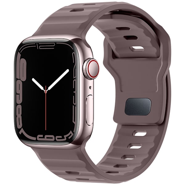 Klockarmband för Apple Watch iWatch 38/40/41/42mm rök lila